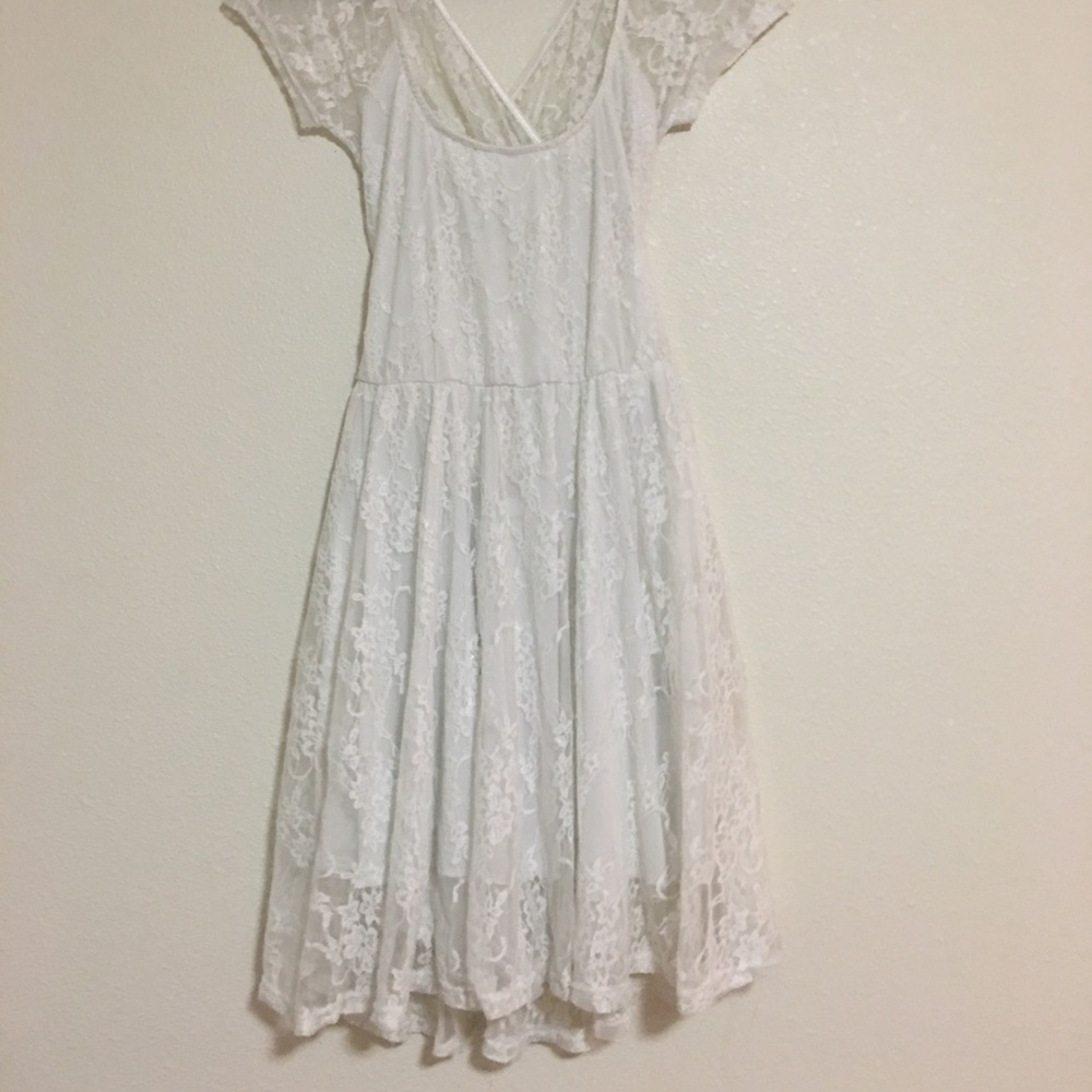 White Lace Dress